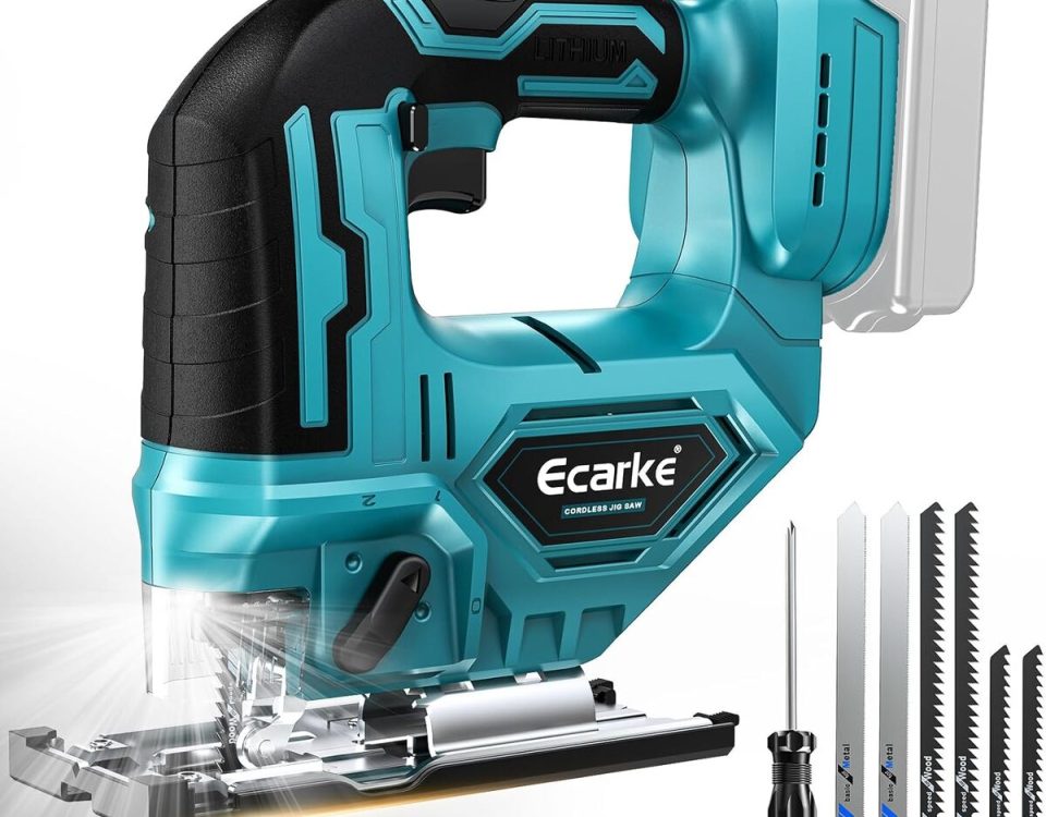 Test de la scie sauteuse sans fil Ecarke 750W : polyvalence et puissance