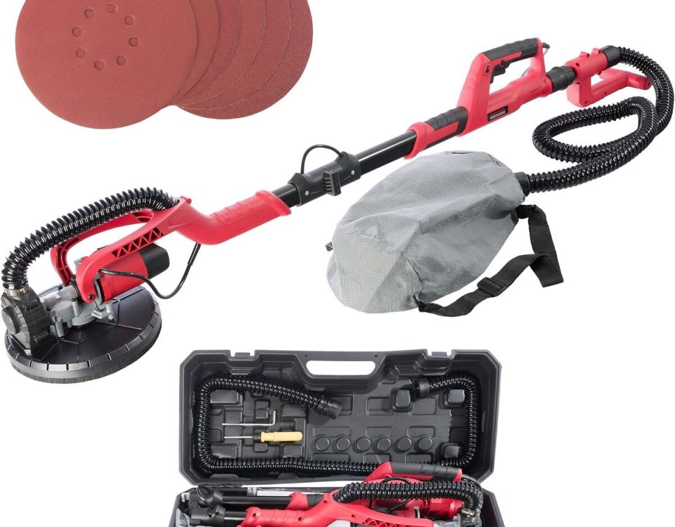 Test de la ponceuse girafe Arebos : performance et praticité en un outil