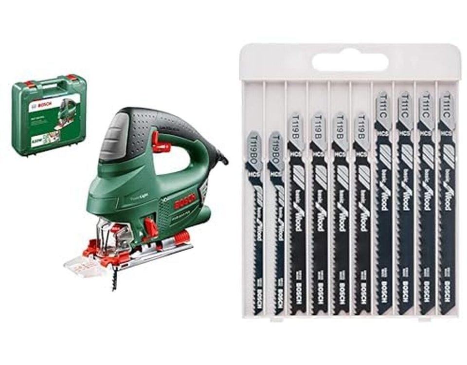 Test : scie sauteuse Bosch PST 900 PEL, 620W et lames Basic for Wood