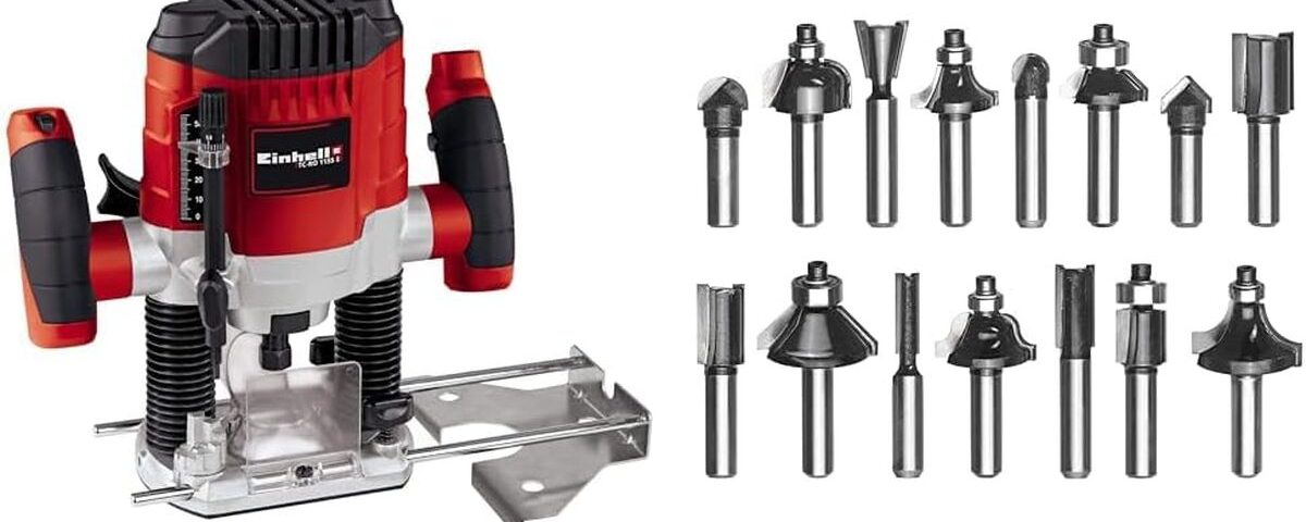 Test de la défonceuse Einhell TC-RO 1155 E et son kit de fraises