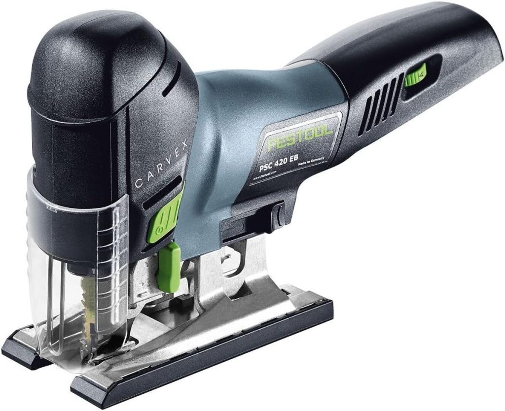 Test de la scie sauteuse Festool Carvex PSC 420 Li 18