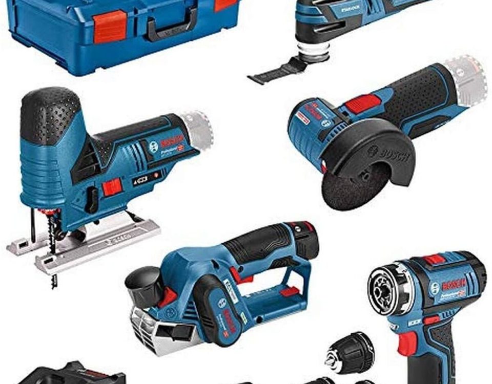 Test du kit Bosch GSR 12V : perceuse, rabot, meuleuse et plus