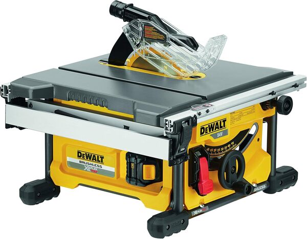 DeWalt DCS7485N-XJ Scie Circulaire de Table Flex V, 54 V, Noir/Jaune