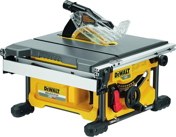 DeWalt DCS7485T2-QW Scie circulaire de table Noir, Jaune scie circulaire - Scies circulaires (6,5 cm, 5800 tr/min, 4,5 cm, 86 dB, 100 dB, Scie circulaire de table)