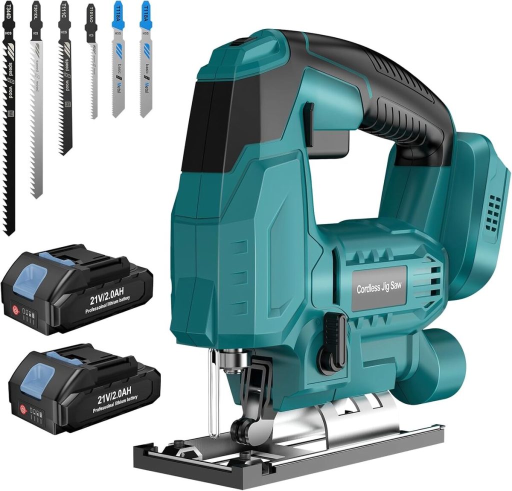 Test de la scie sauteuse sans fil Yofuly pour batterie Makita 18 V