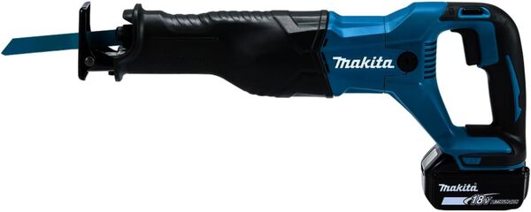 Scie sabre sans fil 18V LXT (2x5,0 Ah) dans coffret - MAKITA DJR186RTE