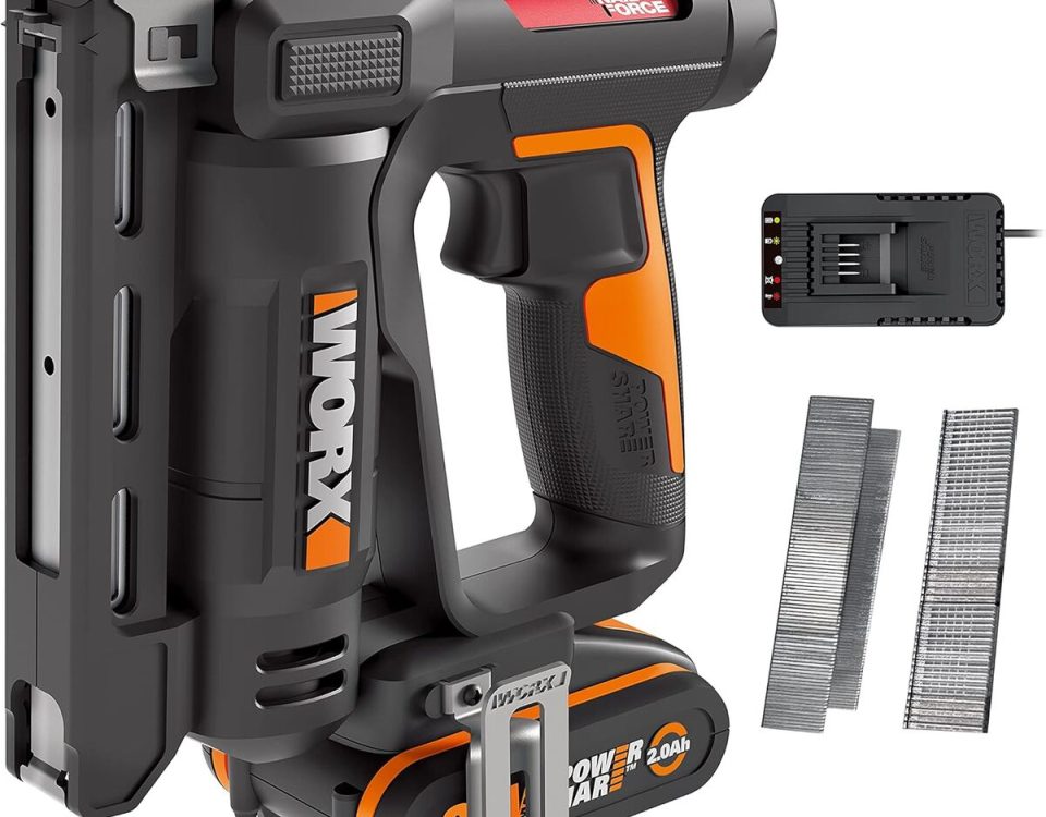 Test : agrafeuse cloueuse sans fil WORX WX843, puissance 2 en 1