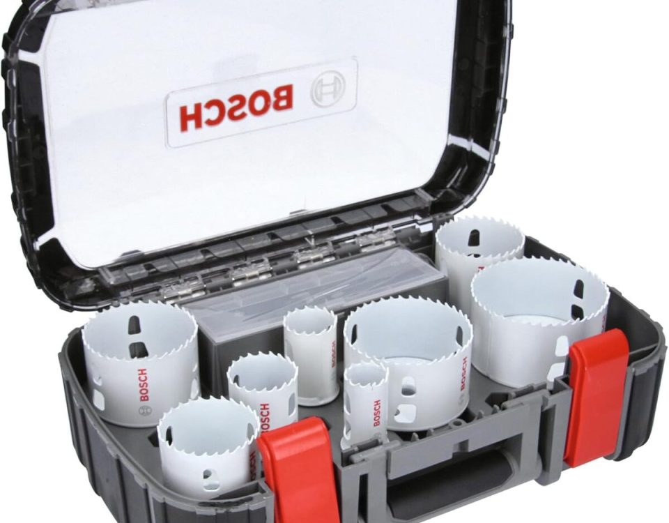 Test : coffret Bosch de 11 scies trépan pour bois et métal