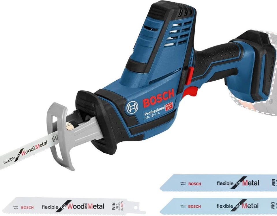 Test : scie sabre sans-fil Bosch GSA 18 V-LI C Compact