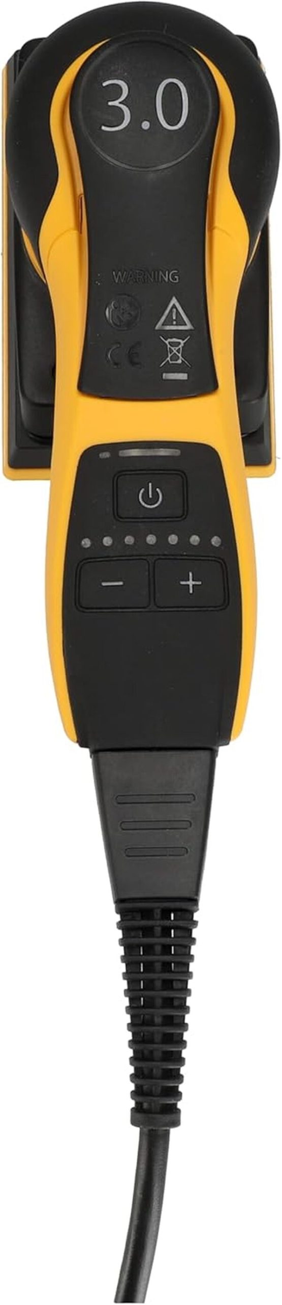 Mirka DEOS II 353 Ponceuse vibrante 81x133mm 300 W Ponceuse à faibles vibrations pour un ponçage sans poussière du bois, de la construction sèche et du métal avec abrasif auto-agrippant / MID3534044