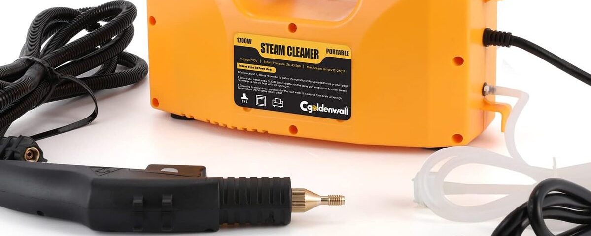 Test : cGOLDENWALL nettoyeur vapeur 1700 W sans réservoir