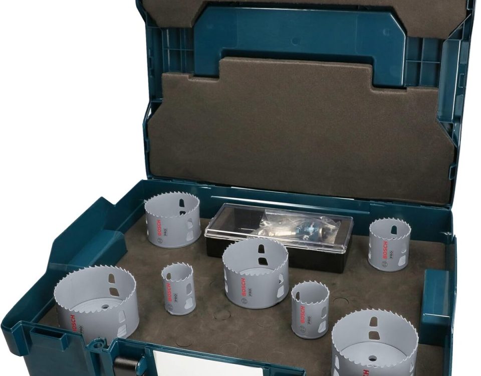Test du Bosch Pro Power Change Plus : lot de scies cloches multi-matériaux