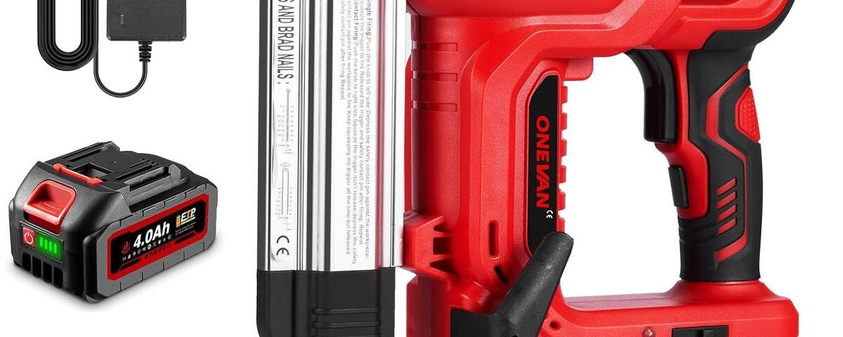 Test : oNEVAN cloueuse électrique sans fil 2 en 1 avec batterie 4.0Ah