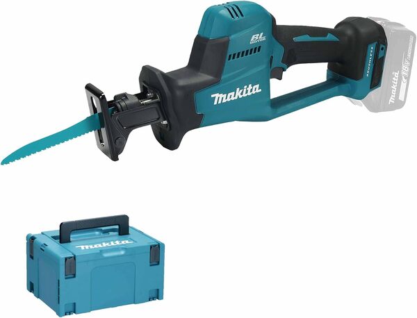 Scie sabre récipro 18V LXT (Produit seul) en coffret MAKPAC - MAKITA DJR189ZJ