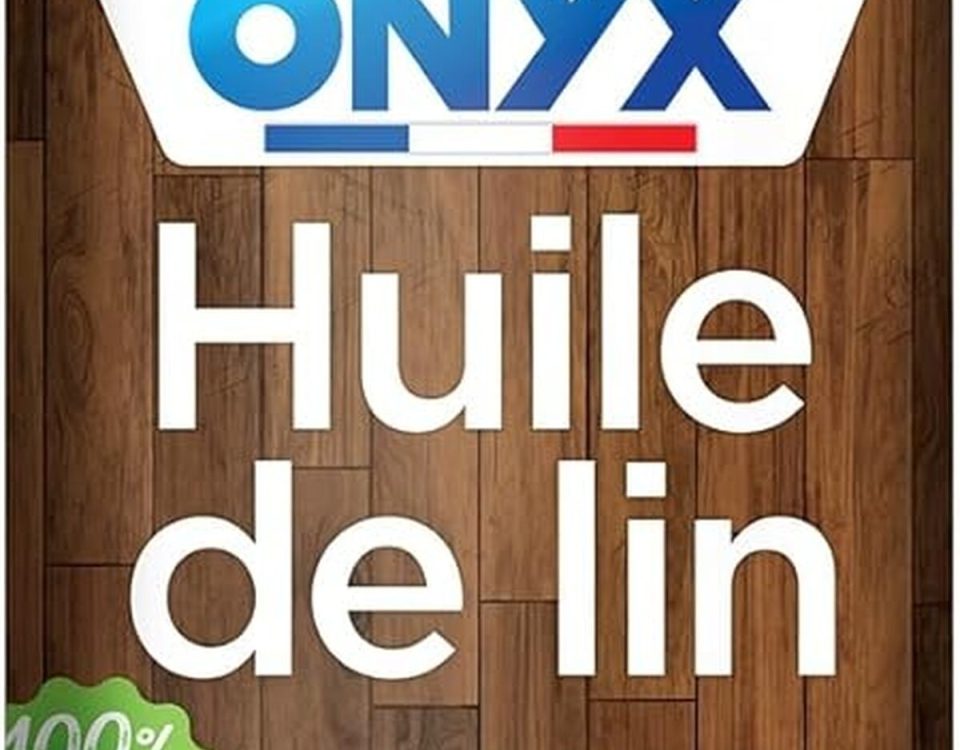 Test de l'huile de lin Onyx pour bois : protection et rénovation
