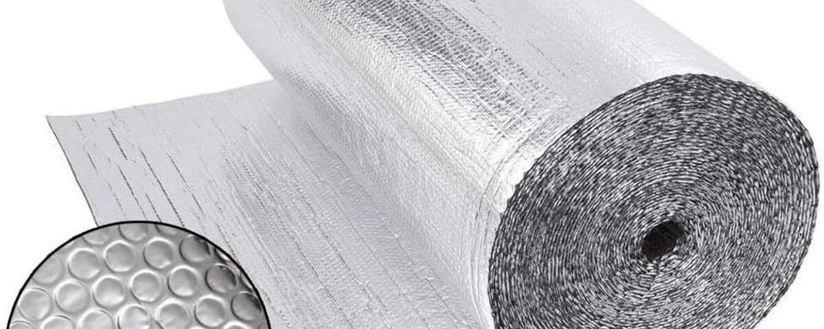 Test de l'isolant thermique aluminisé double face 4mm