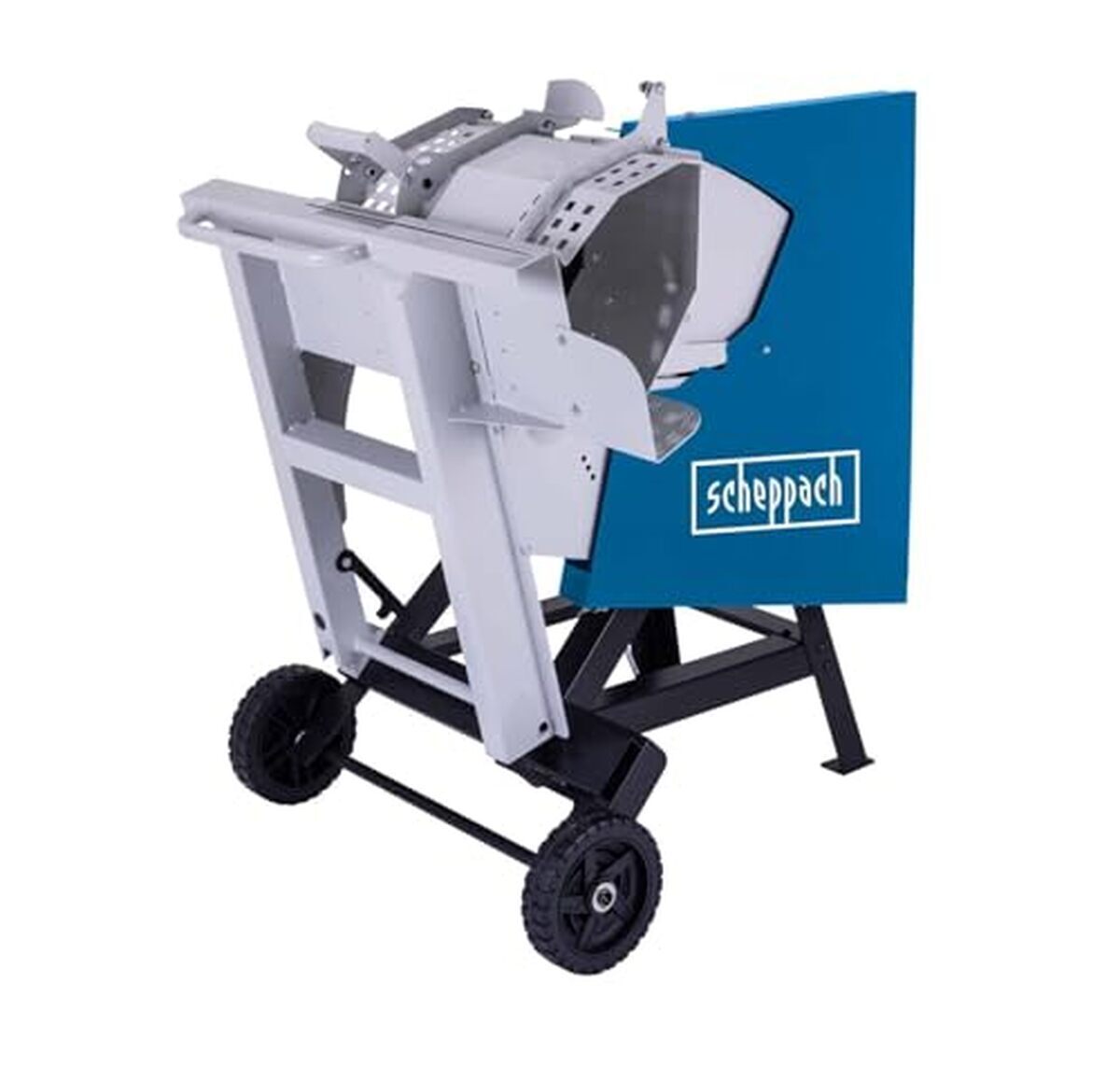 Test scie à bûches Scheppach HS550 : performance de coupe surpuissante