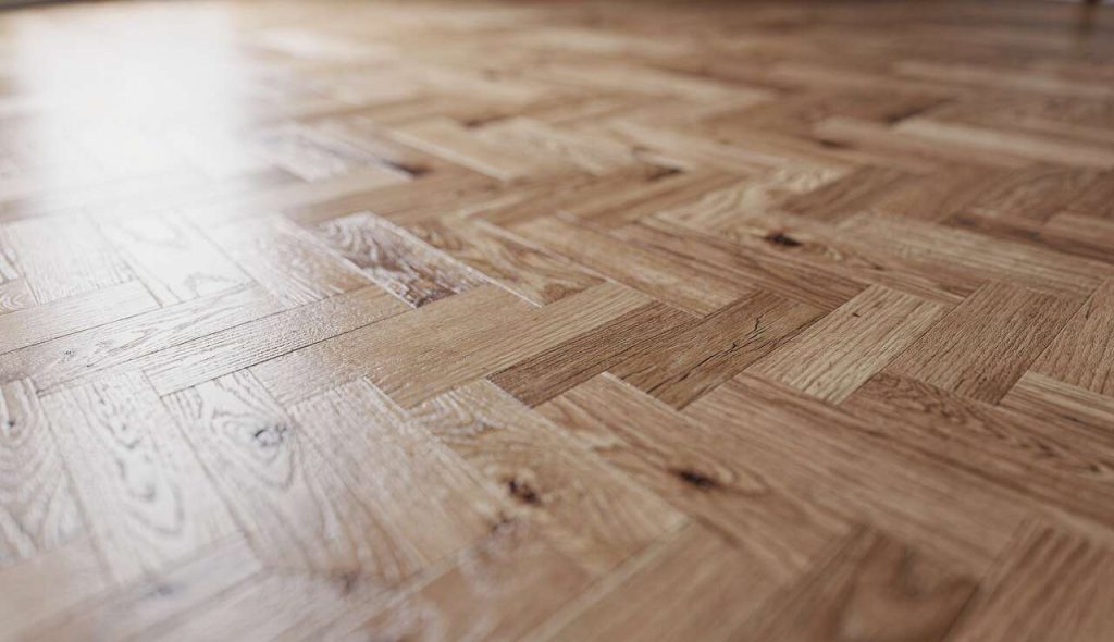 Éléments techniques d'un parquet bâton rompu