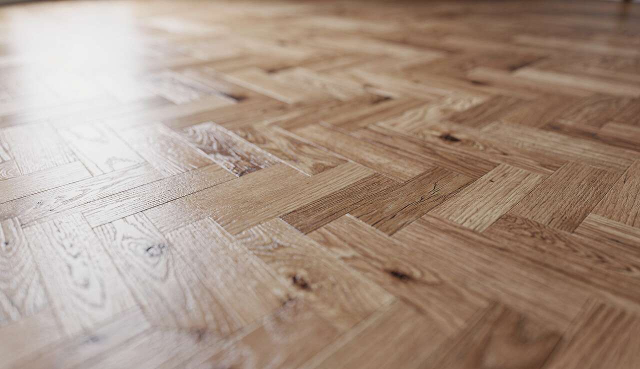 Éléments techniques d'un parquet bâton rompu