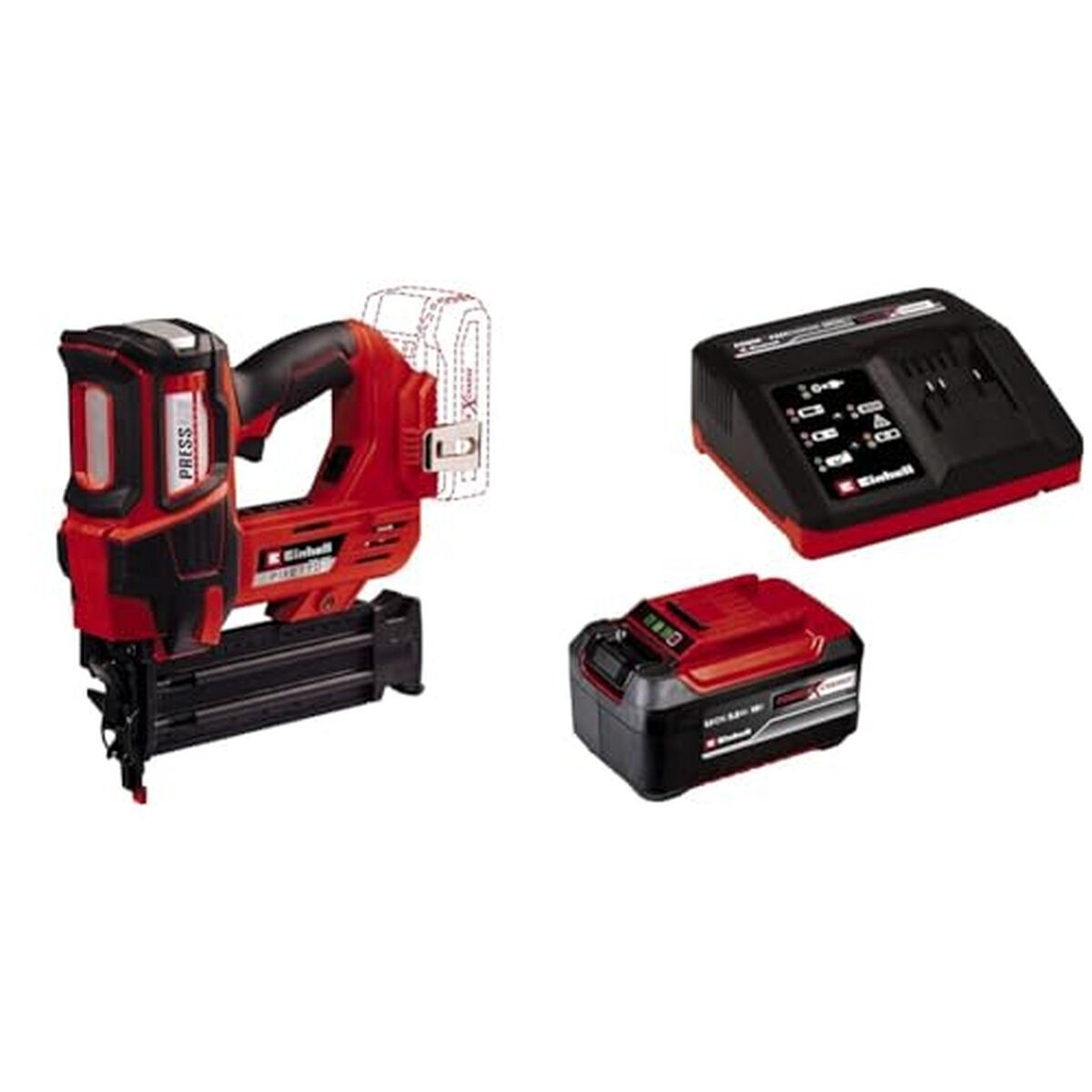 Test du cloueur Einhell FIXETTO 18/50 N Power X-Change 18 V