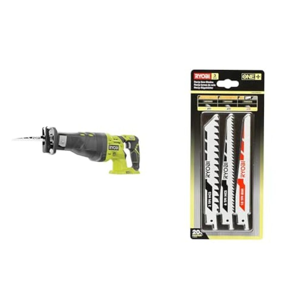Test : scie sabre Ryobi 18V et ses lames polyvalentes