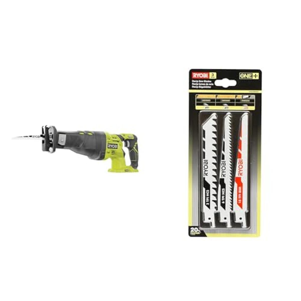 Test : scie sabre Ryobi 18V et ses lames polyvalentes