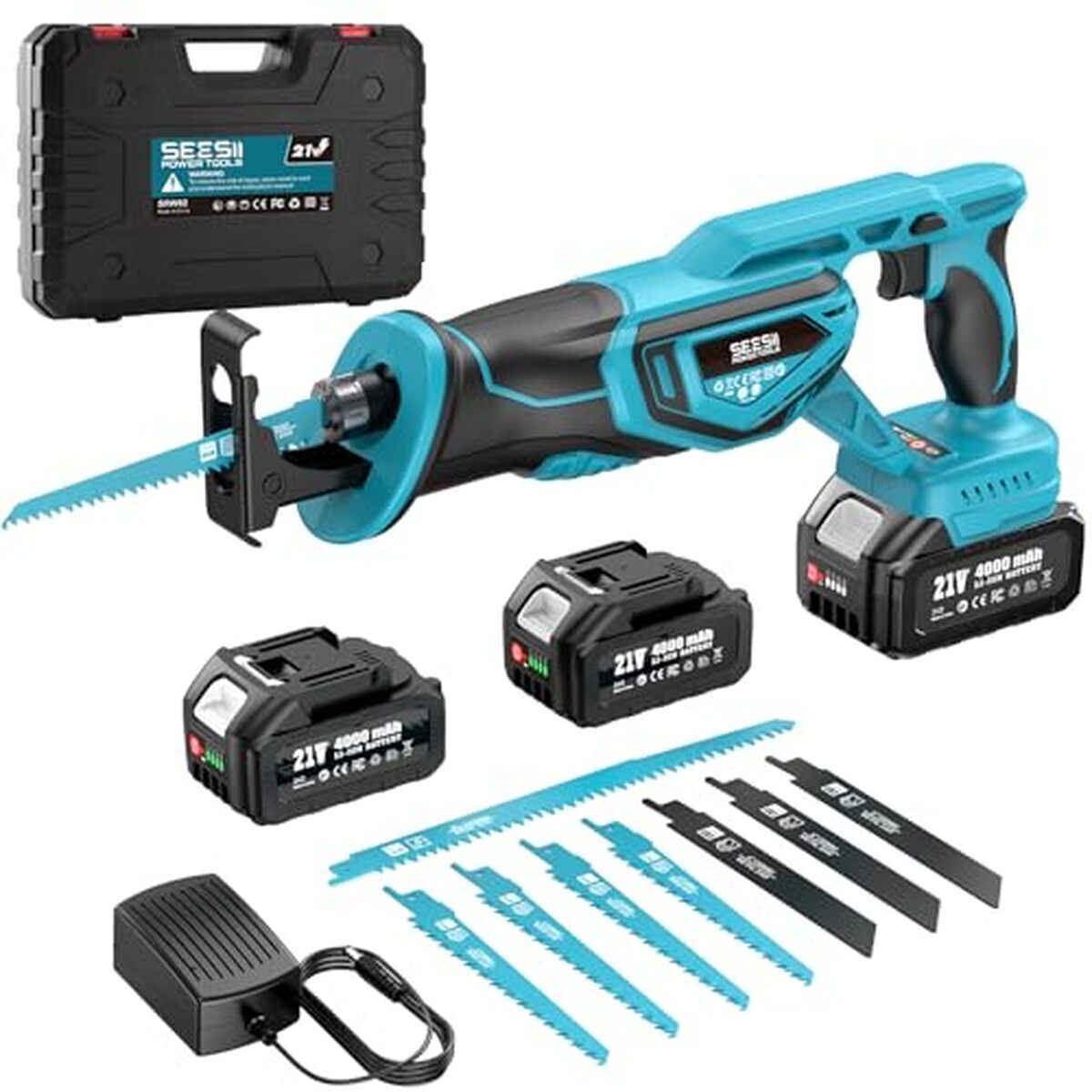 Test : scie sabre SEESII 21 V sans fil, performance et polyvalence