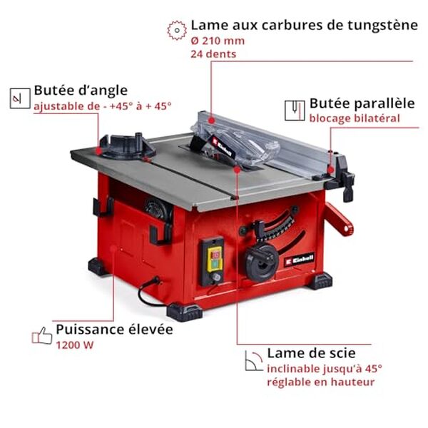 Découvrez l'évaluation détaillée de la scie circulaire sur table Einhell TC-TS 8 : performance, efficacité et caractéristiques clés de cet outil puissant pour tous vos projets de découpe.
