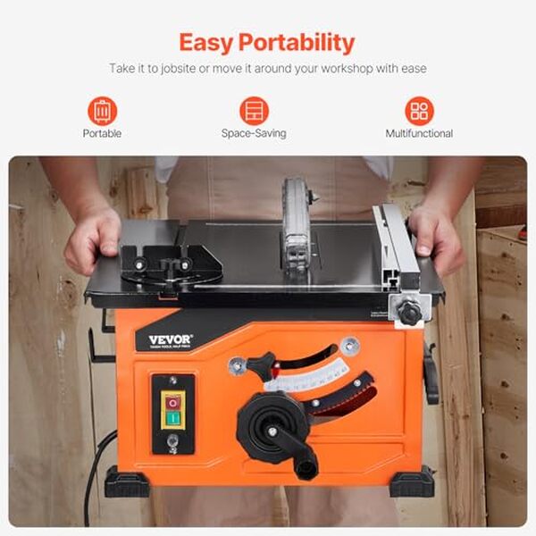 Découvrez notre test de la scie circulaire sur table vEVOR 1200 W : performance, précision et avis pour vos projets de menuiserie. Trouvez l'outil idéal pour vos travaux.