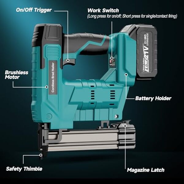 Découvrez notre test complet de la cloueuse sans fil CAMXTOOL 2 en 1 calibre 18 : performances, avis d'expert et guide d'achat pour un choix éclairé