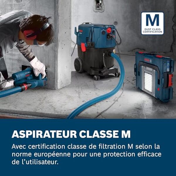 Découvrez notre test détaillé de l'aspirateur Bosch Gas 35 M AFC, avec ses 1 200 watts de puissance et son réservoir de 35 litres. Fiabilité et rendement assurés pour tous vos travaux de nettoyage professionnels.