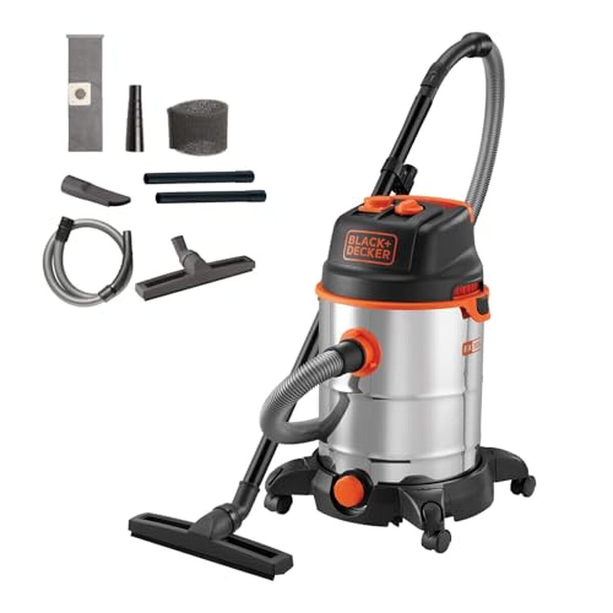 Test : aspirateur solides et liquides BLACK+DECKER BXVC30XTDE 1600 W