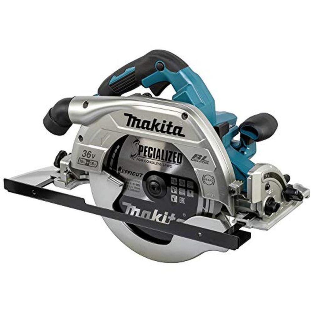 Test de la scie circulaire Makita DHS900ZKU 36V LXT Ø235 mm