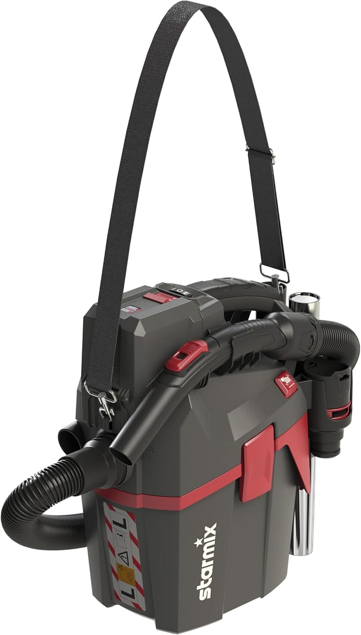 Test aspirateur sans fil Starmix Smart L 18V : puissance et légèreté