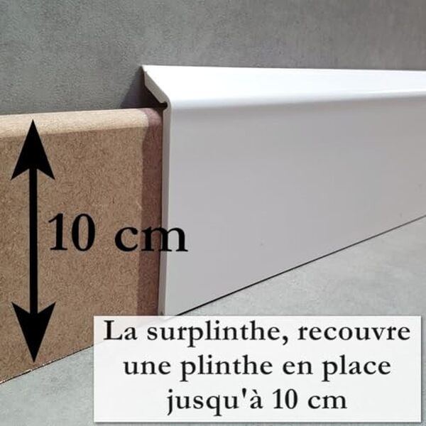 Découvrez notre test détaillé de la surplinthe MadeInNature en PVC blanc et gris. Dimensions, avantages et avis pour choisir votre surplinthe 11, 4 cm. 