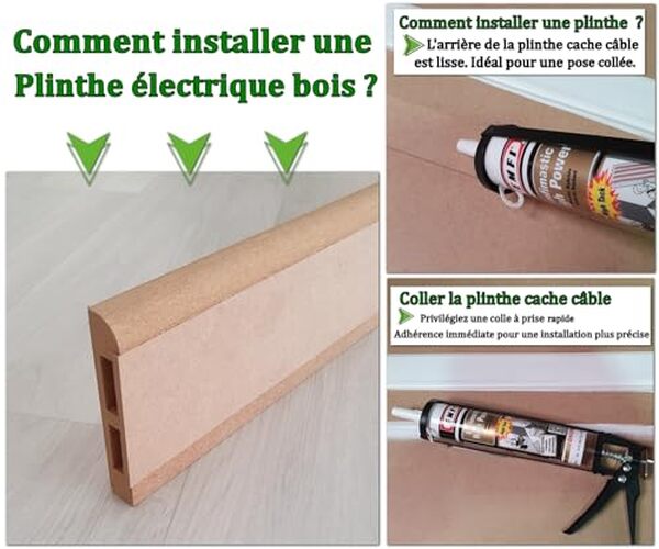 Découvrez notre test complet de la plinthe électrique bois à peindre madeinnature 10.8 cm : avis, installation et performances pour vos projets de décoration. 