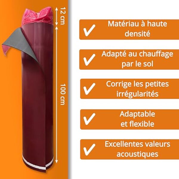 Découvrez notre test complet de l'isolant acoustique Uficell multisound aquastop 3 mm : efficacité, performance et compatibilité avec plancher chauffant.