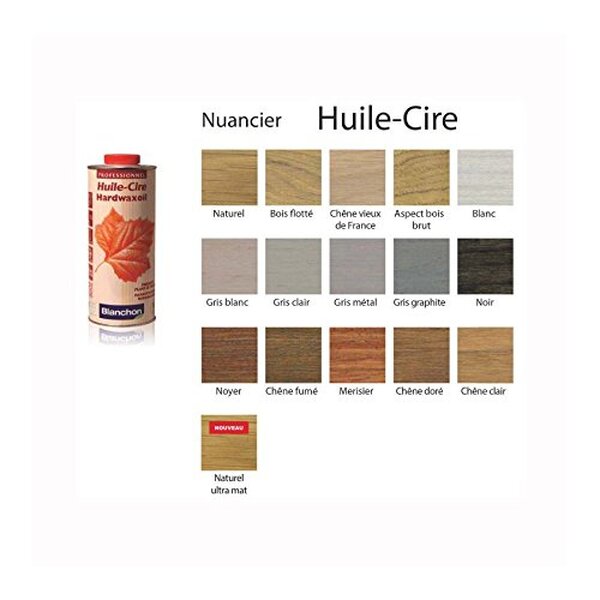 Découvrez l'huile cire Blanchon chêne clair 2, 5 L pour sublimer vos bois. Protection naturelle, finition mate et durable : le choix idéal des professionnels du bâtiment. 
