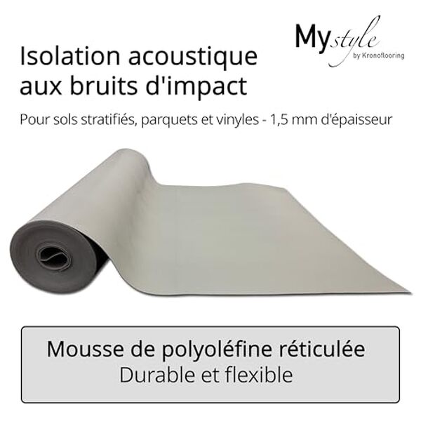 Découvrez comment la sous-couche acoustique uficell® MyStyle offre une isolation phonique performante pour vos sols. Test complet et conseils d'installation.