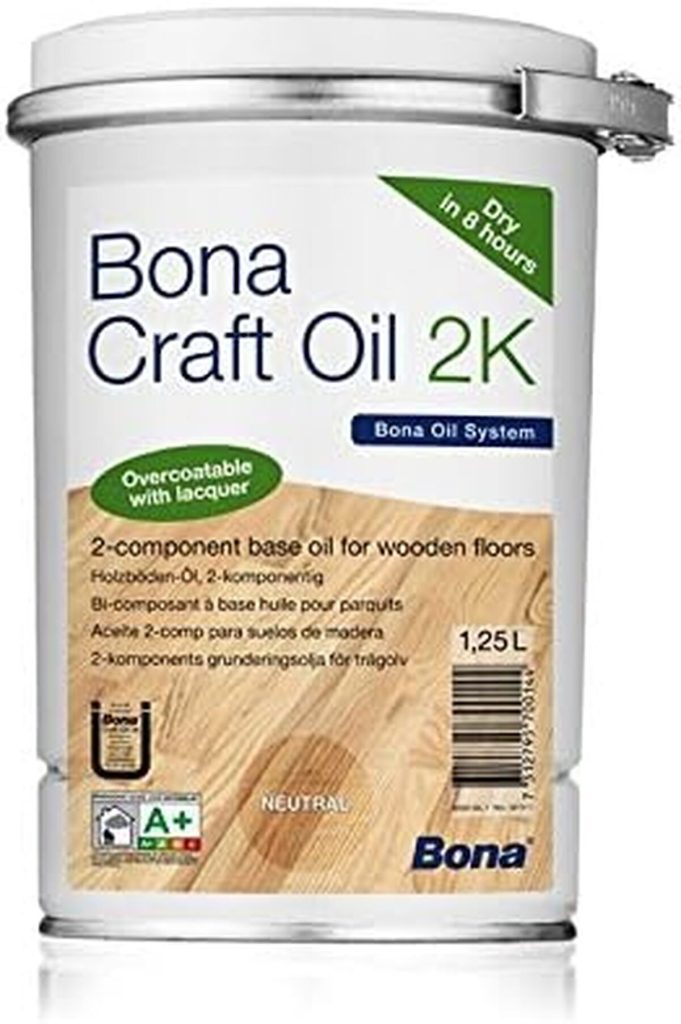 Test de l'huile pour parquet Bona Craft Oil 2K Invisible