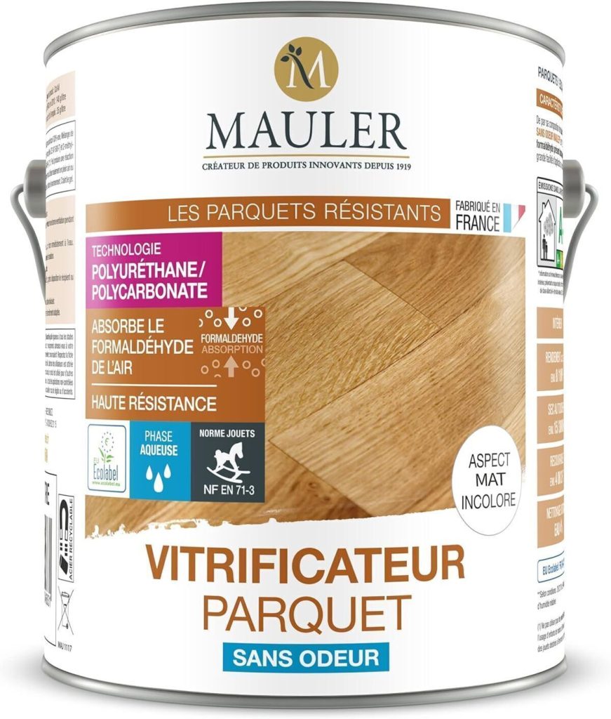 Test du vitrificateur Mat Mauler : protection parquet & escalier
