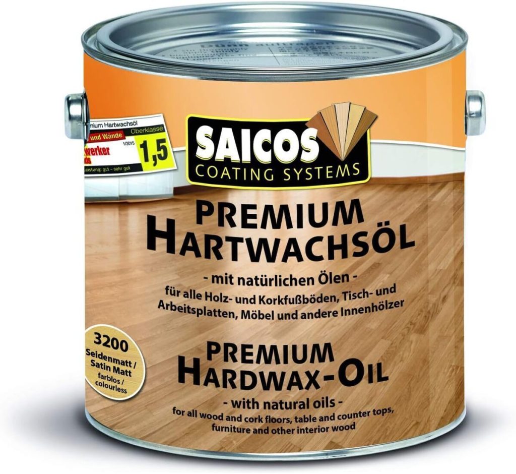 Test : saicos 3200 cire épaisse premium parquet satiné 2, 5 l