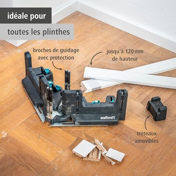 Découvrez notre test complet de la fausse équerre et boîte à onglets PRO wolfcraft 6956000 : performances, avantages et avis d'expert pour bien choisir votre outil. 
