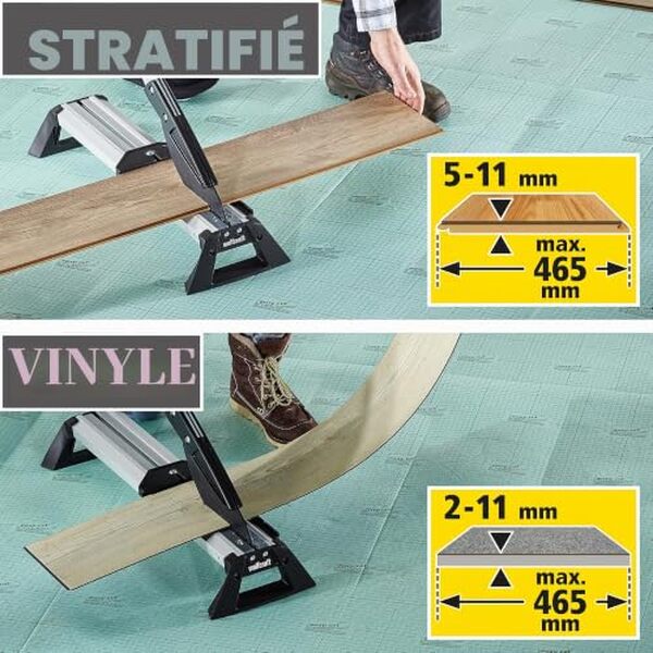 Découvrez notre test détaillé du kit wolfcraft 8638000 : les meilleurs outils pour réussir la pose de vos sols vinyle et stratifié facilement et rapidement.