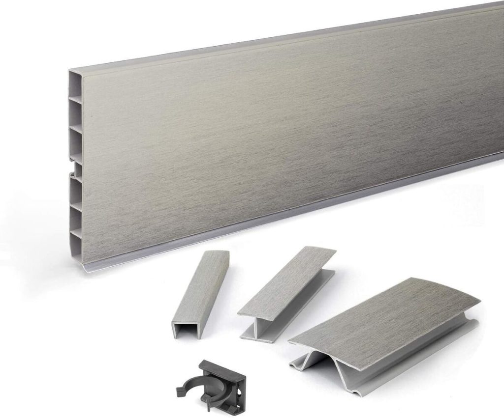 Test : cache de plinthe inox DQ-PP pour cuisine encastrable
