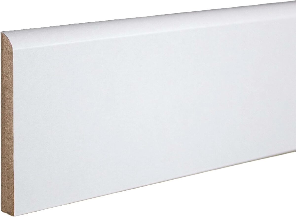 Test de la plinthe MDF bord arrondi Proviston : moderne et pratique