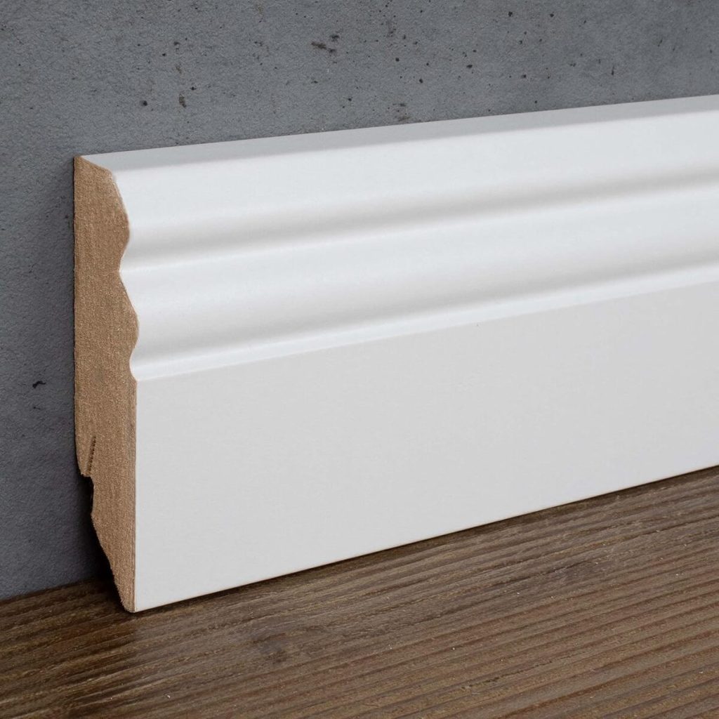Test de la plinthe moulurée proviston : élégance en mdf blanc