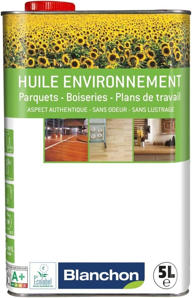 Test de l'huile environnement ultra mat Blanchon