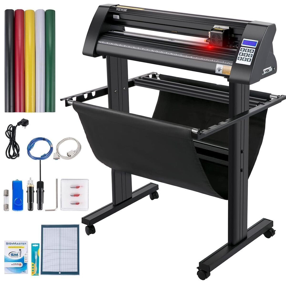 Test du plotter de découpe vinyle VEVOR 870 mm : précision et polyvalence