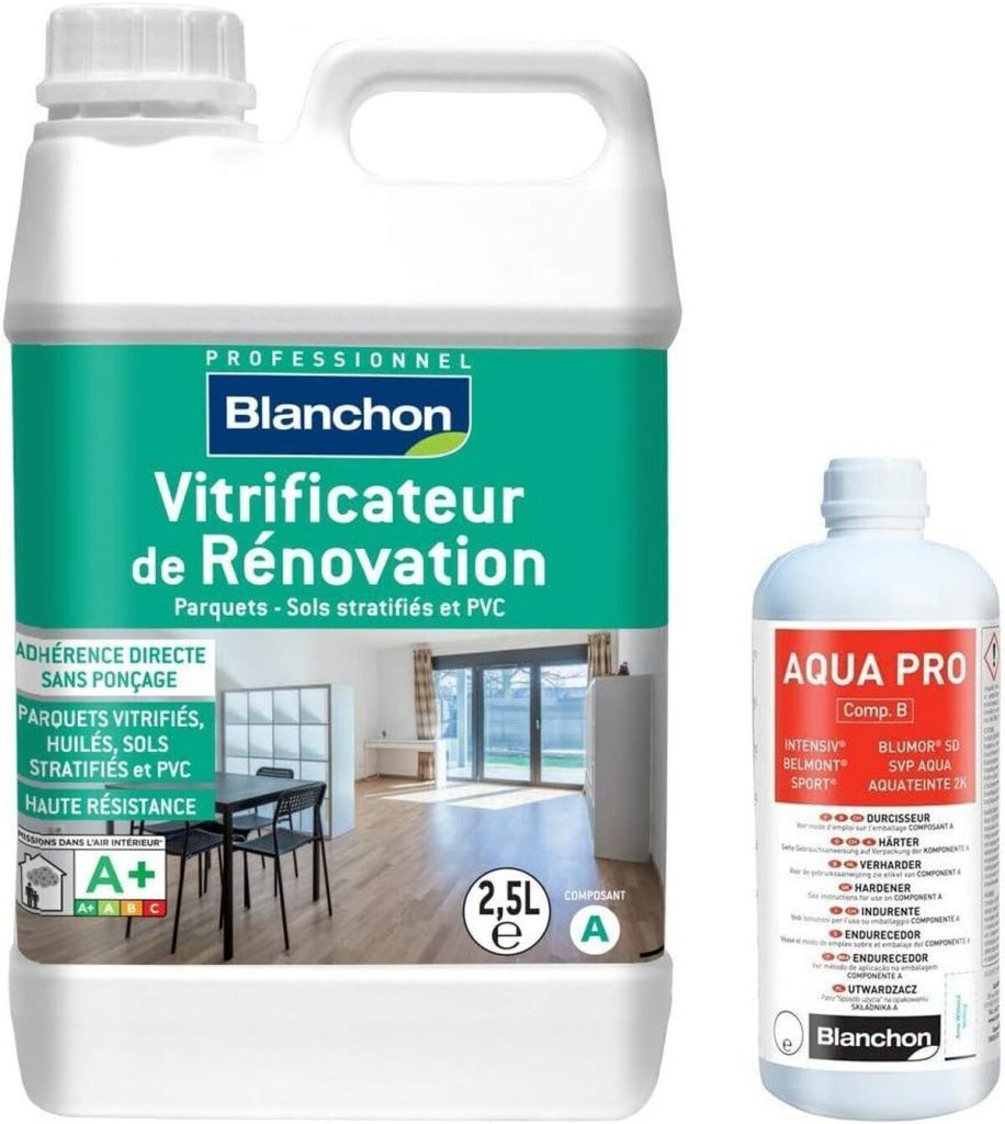 Test du vitrificateur Blanchon finition satinée 2, 5 L